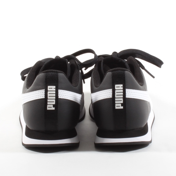 Puma Mens Turin II Shoes Everyday Sneakers BLK NEW - Picture 7 of 8